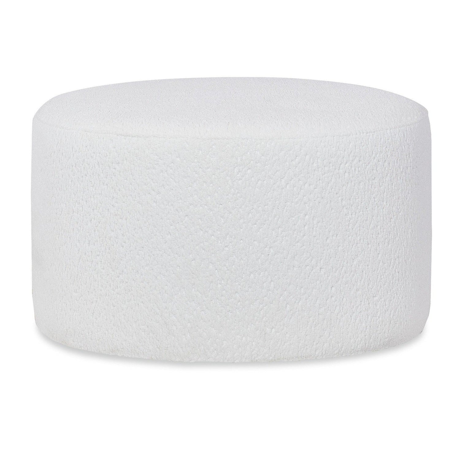 M Furniture Luna 28" Round Ottoman