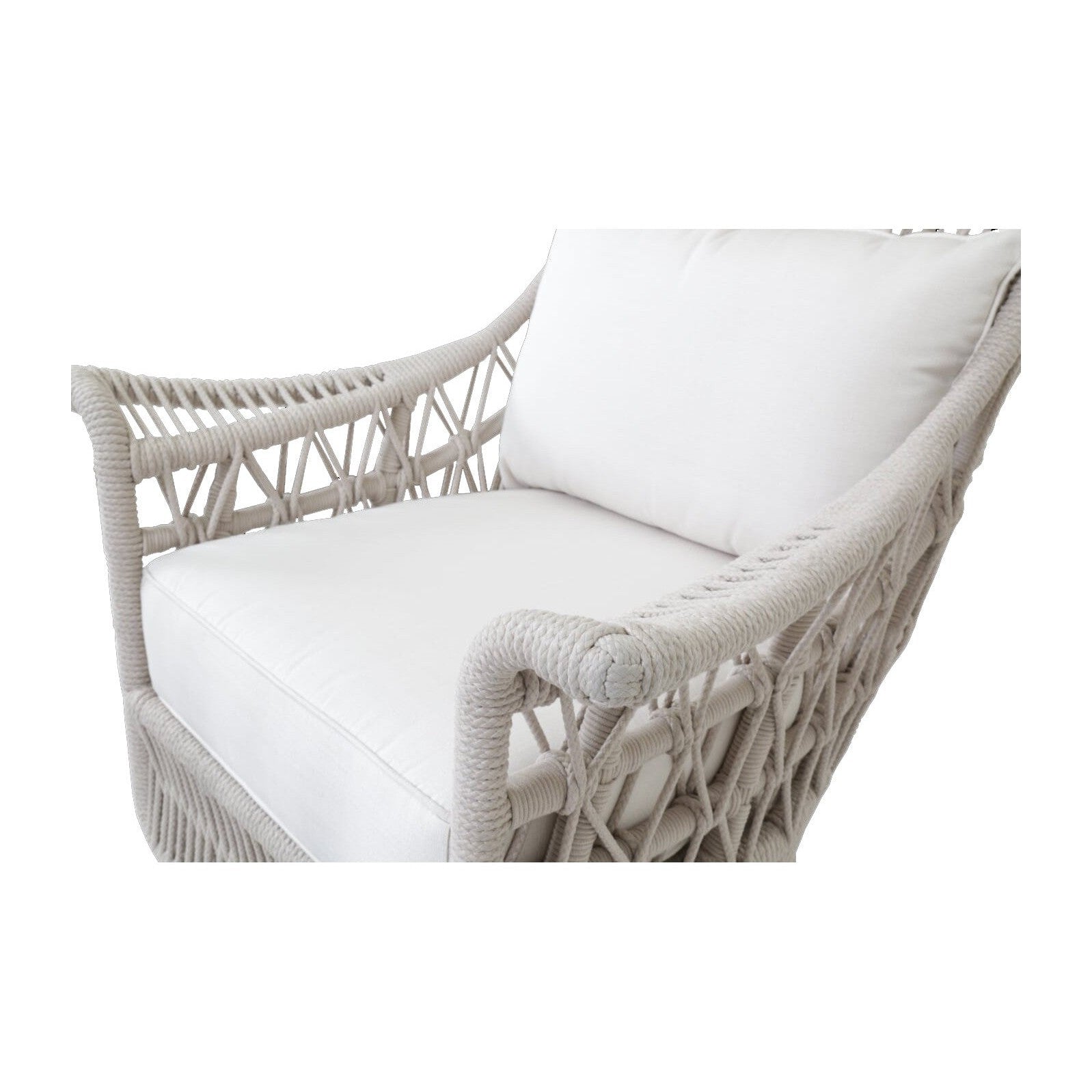 Sunset West Dana Rope Wing Chair