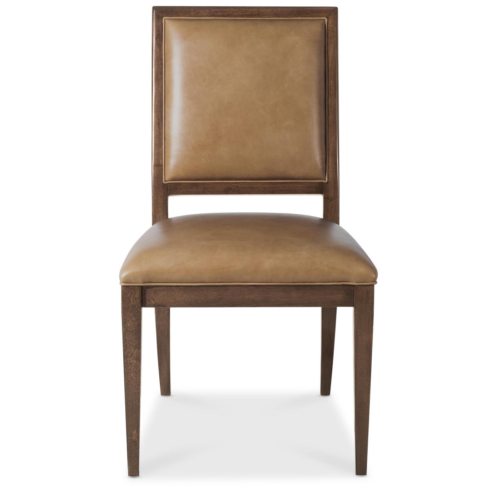 Hooker Furniture Archives Leather Side Chair