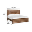 Magnussen Home Callisto Bourbon Brown Panel Bed