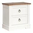 Magnussen Home Kingston Whisper White & Cerused Nutmeg Drawer Nightstand