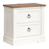 Magnussen Home Kingston Whisper White & Cerused Nutmeg Drawer Nightstand