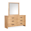 Magnussen Home Laramie Honey Wheat Double Drawer Dresser