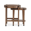Magnussen Home Kaysen Wallaby And Matte Black End Table