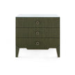 Villa & House Madeline 3-Drawer Side Table
