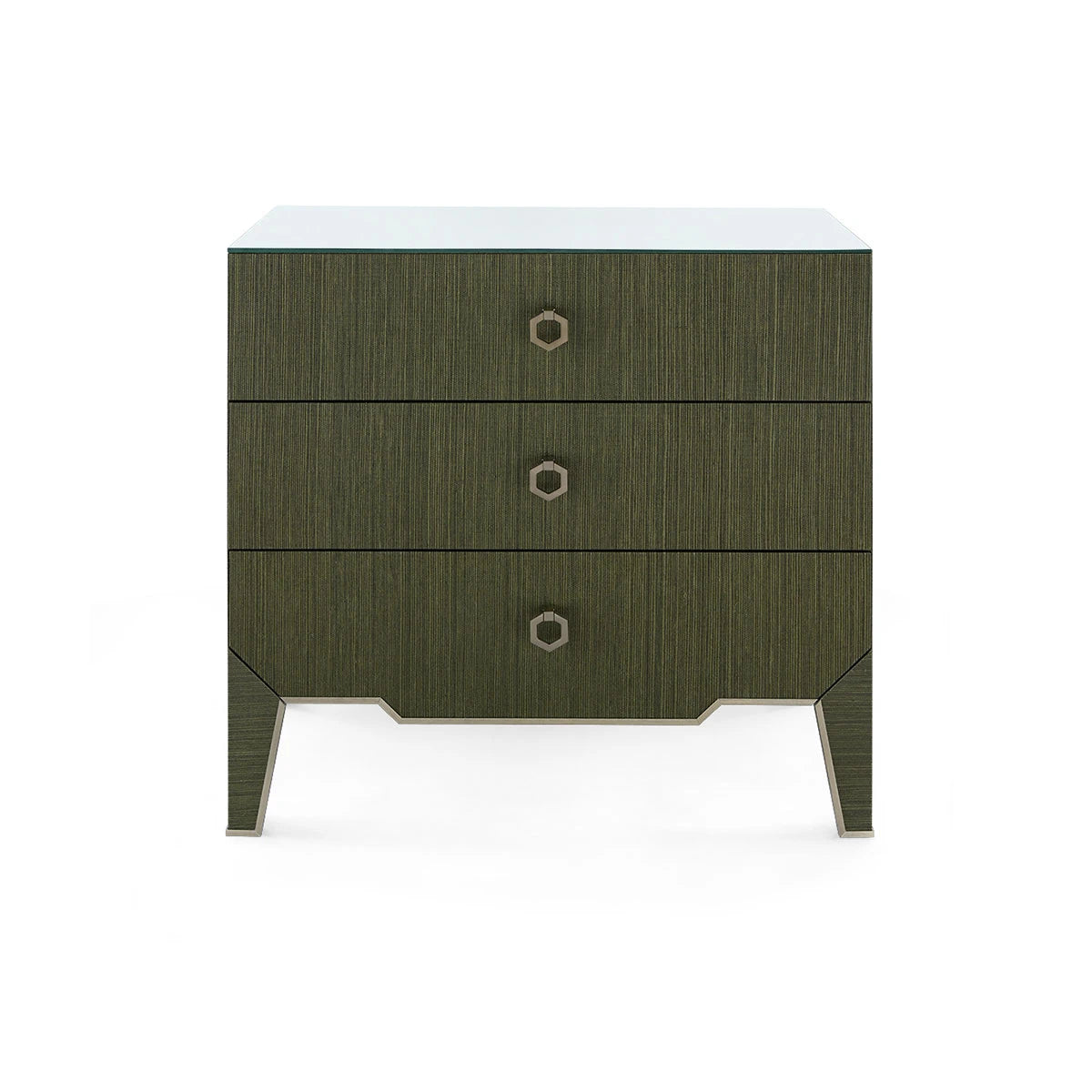 Villa & House Madeline 3-Drawer Side Table