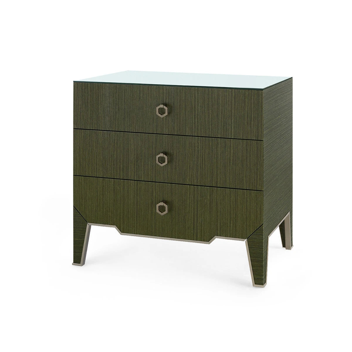Villa & House Madeline 3-Drawer Side Table