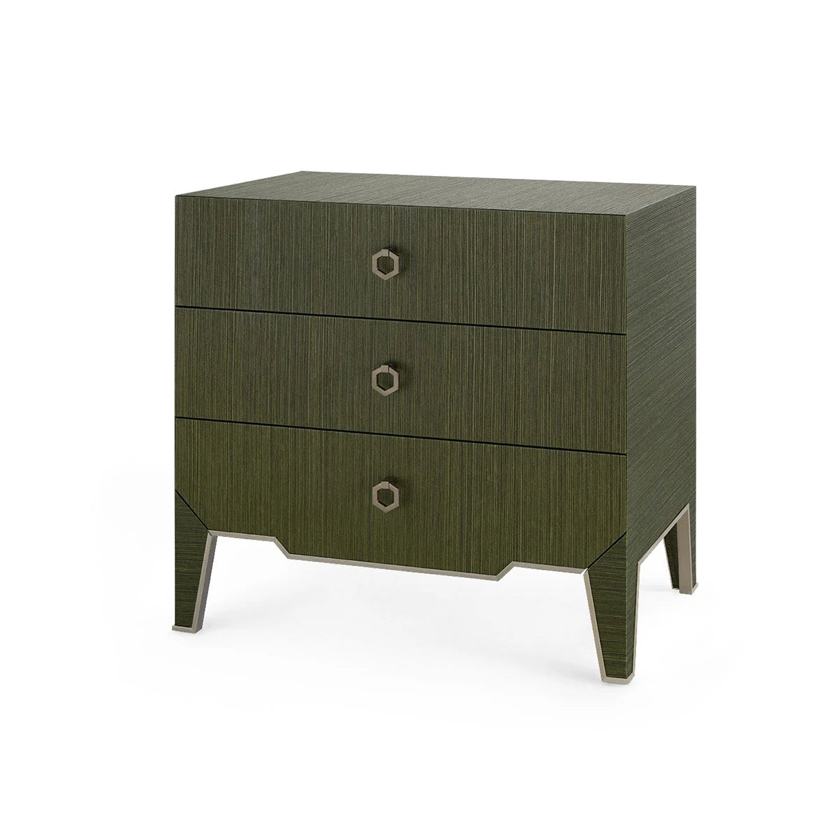 Villa & House Madeline 3-Drawer Side Table