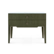 Villa & House Madeline Console with Glass Top