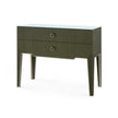 Villa & House Madeline Console with Glass Top
