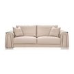 Michael Amini Mia Bella Bergamo Sofa St. Steel