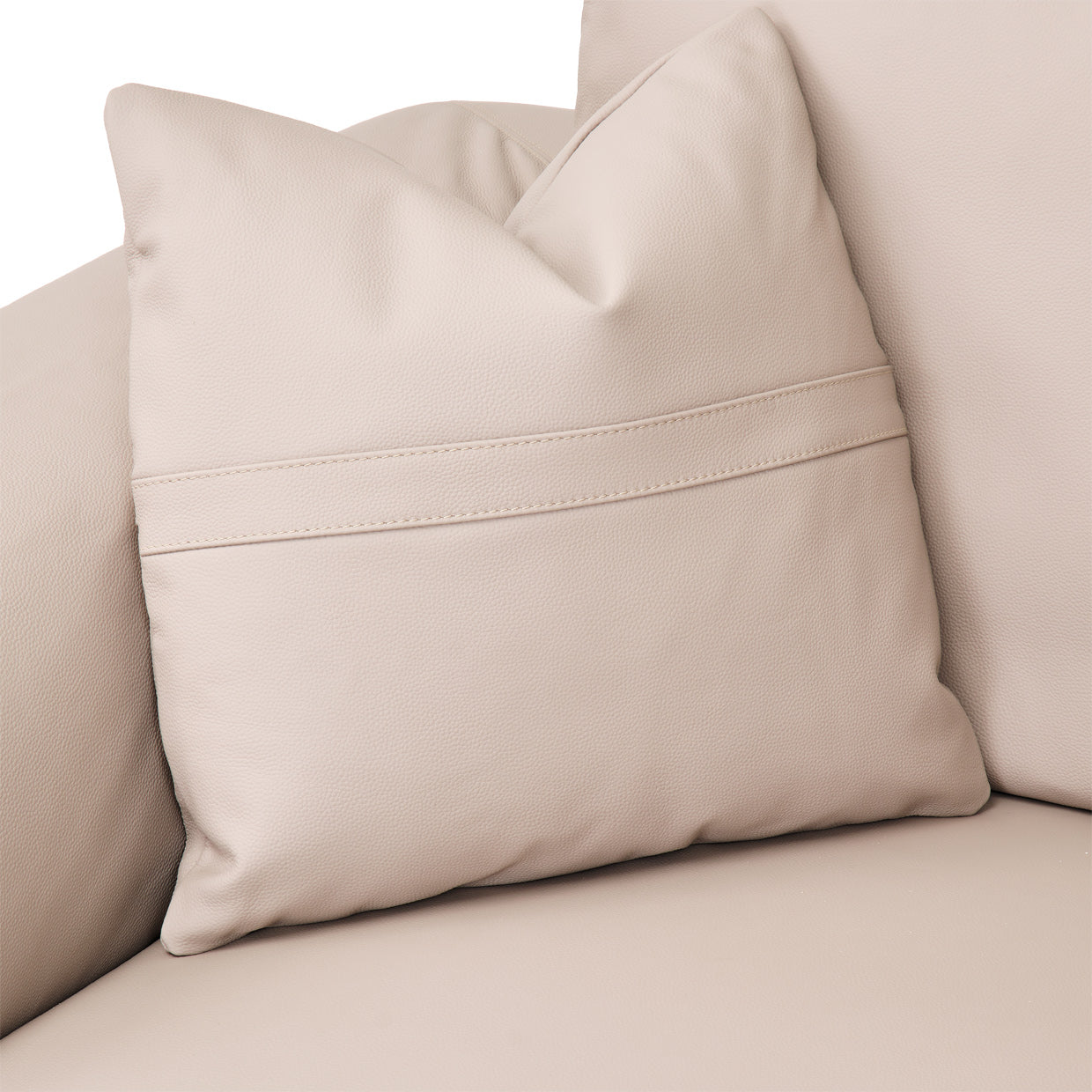 Michael Amini Mia Bella Bergamo Sofa St. Steel