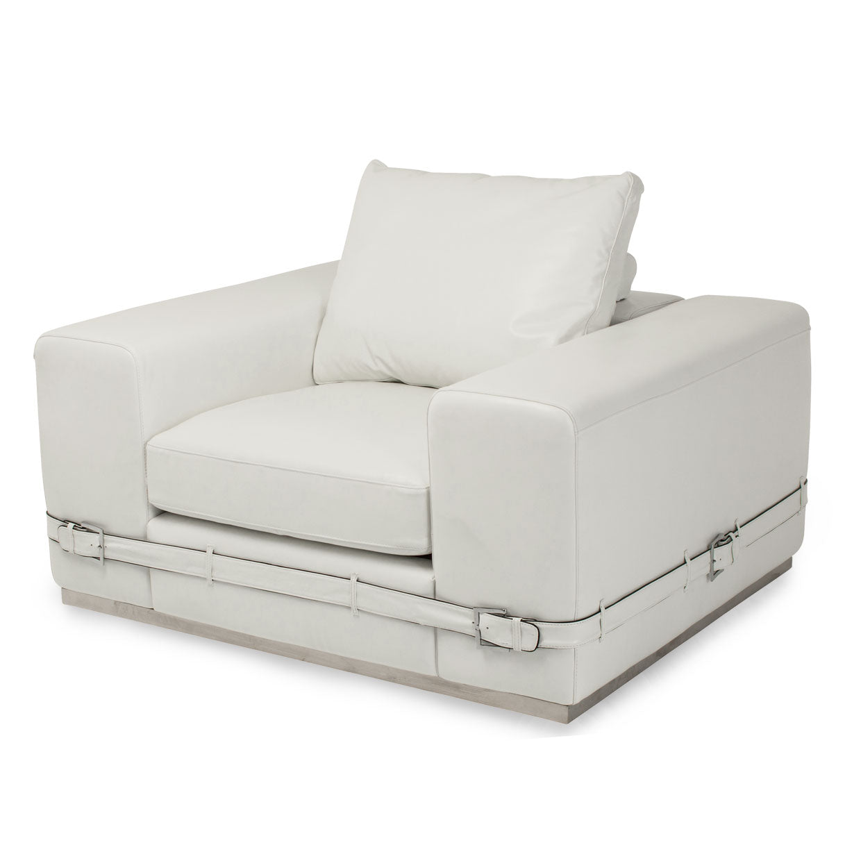 Michael Amini Mia Bella Ciras Leather Chair