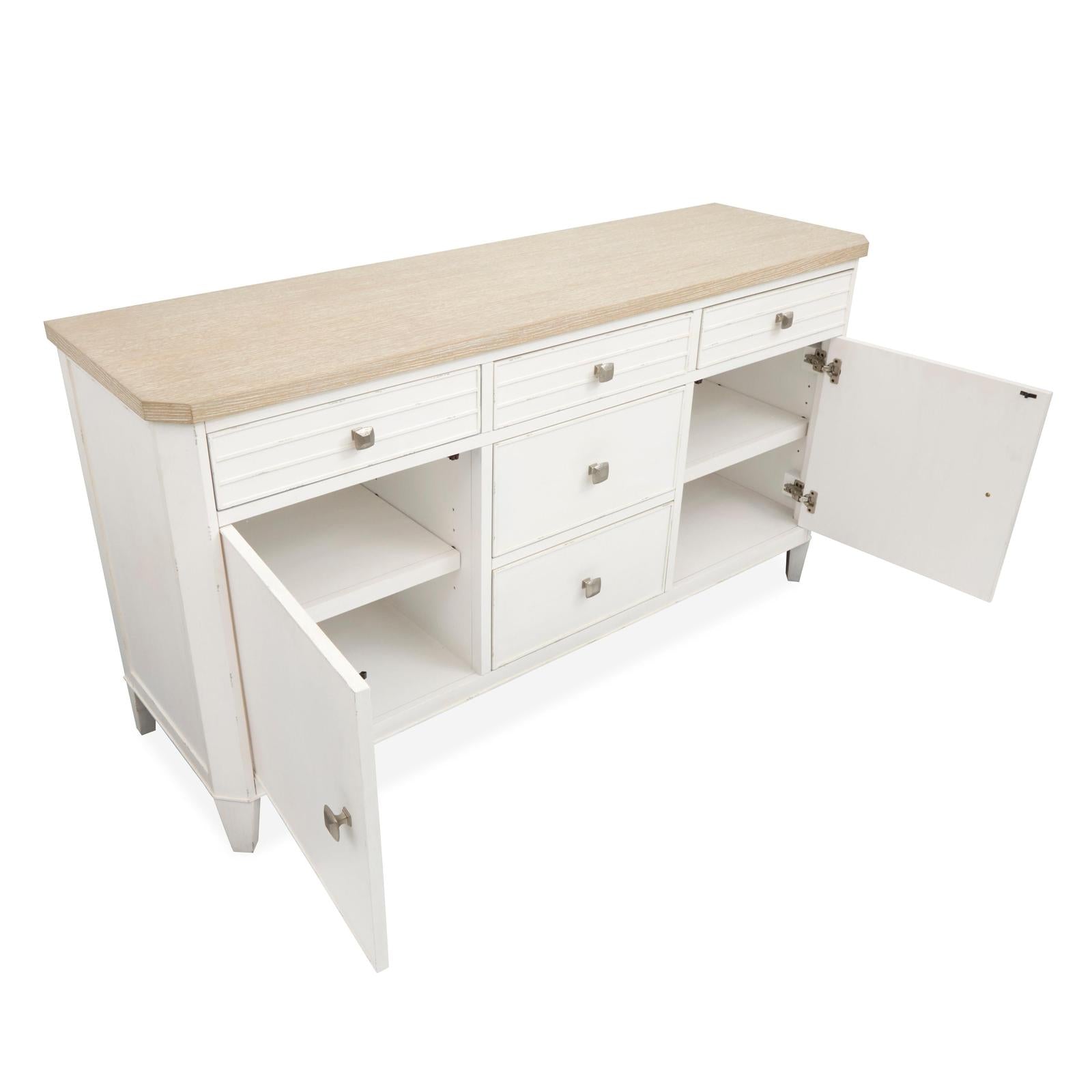 Salt Life Home Echo Isles Sea Pearl and Driftwood Buffet Sale