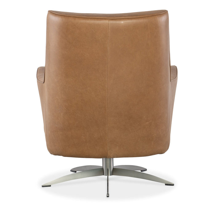 Hooker Furniture Sheridan Swivel Chair - Brown