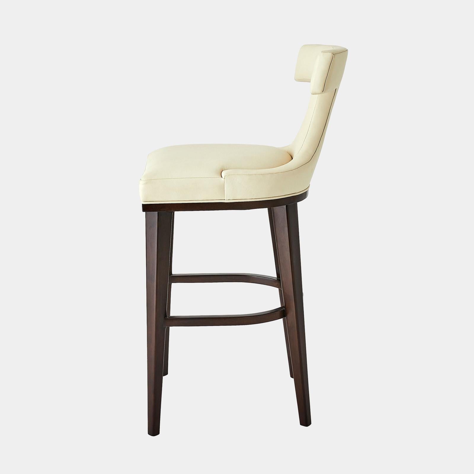 Global Views Anvil Back Barstool