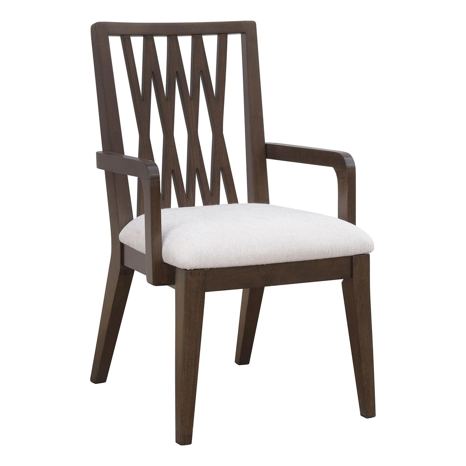 Pulaski Furniture Asher Park Piano Brown Arm Chair Set of 2