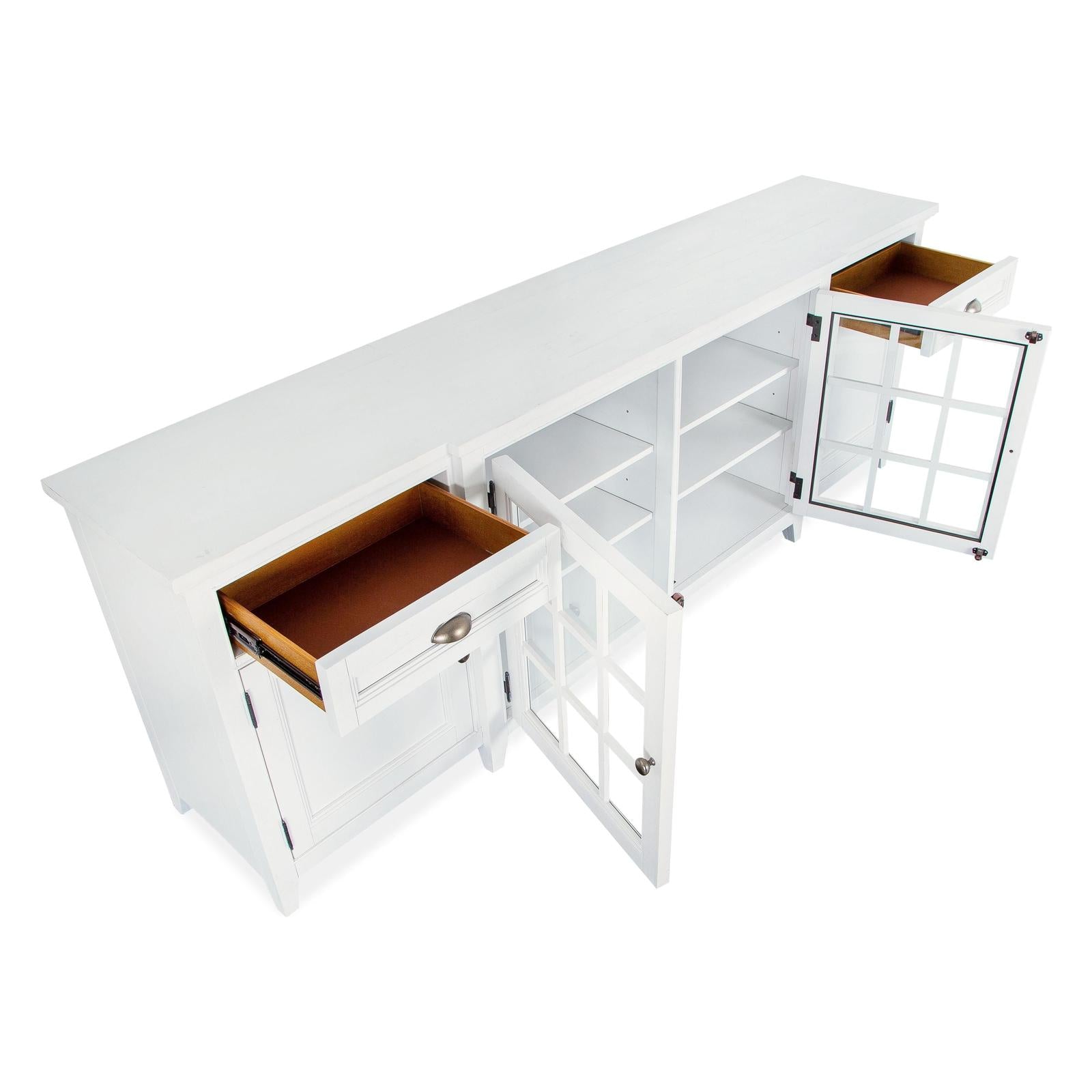 Magnussen Home Heron Cove Chalk White Console