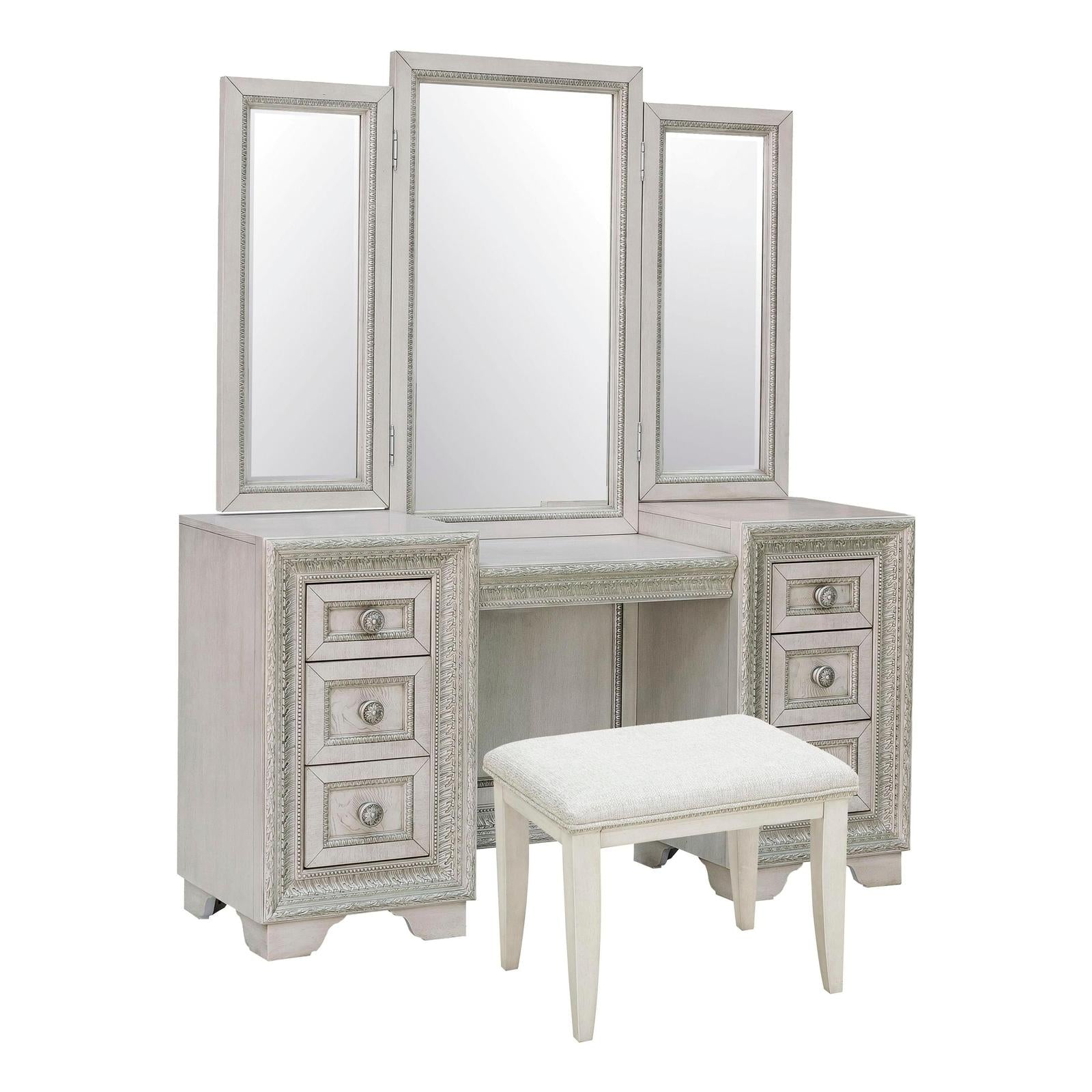 Pulaski Furniture Camila Creamy White Vanity