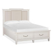 Magnussen Home Willowbrook Egg Shell White Bed