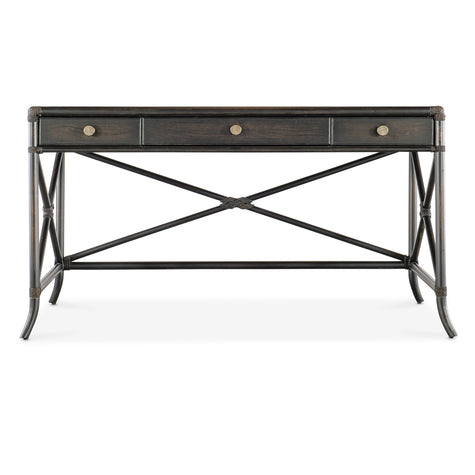 Hooker Furniture Retreat Pole Rattan Writing Desk