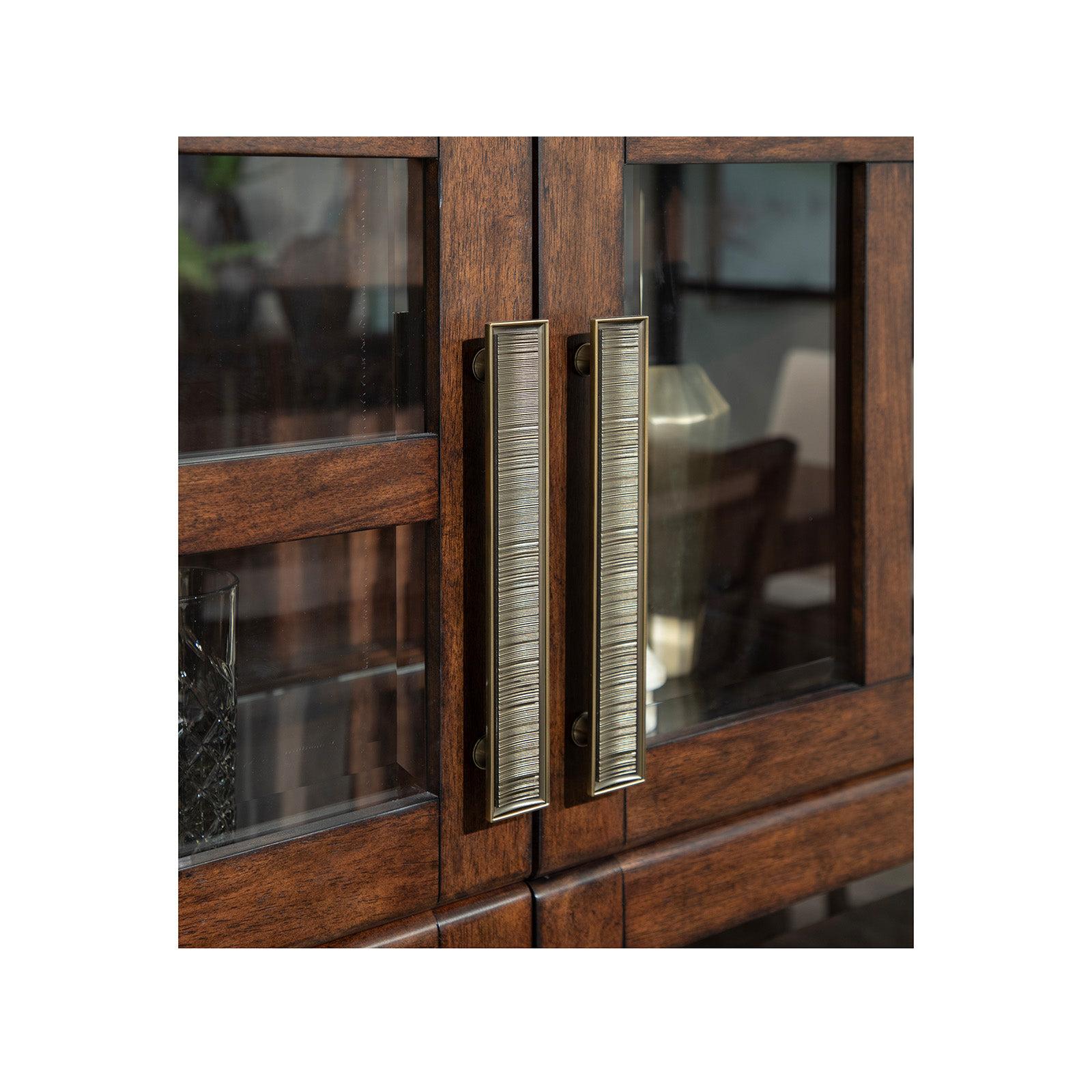 Magnussen Home Reena Rich Brown Display Cabinet