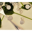 Christofle Chri-Chri Sterling Silver Medal  With Snape Hook Peau De Lion