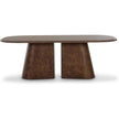 TOV Furniture Gladyss Burl Oval Dining Table