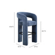 TOV Furniture Malone Performance Chenille Bar Stool