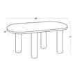 Regina Andrew Gabrielle Marble Cocktail Table