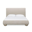 TOV Furniture Rayne Textured Fabric Bed