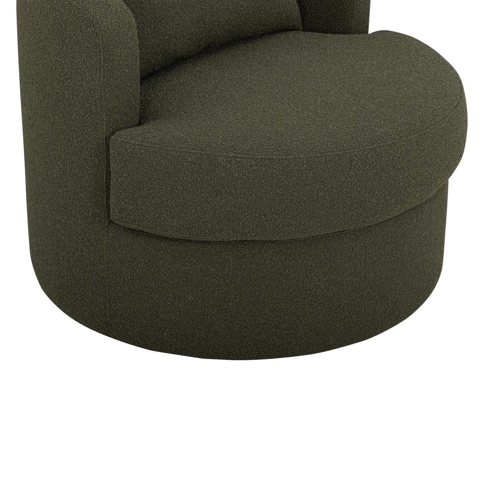 TOV Furniture Silvi Performance Boucle Swivel Accent Chair