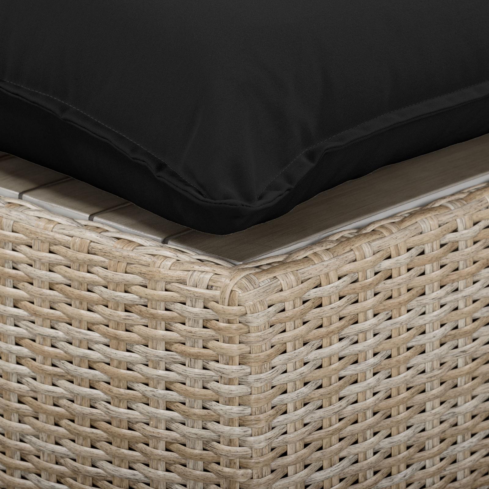 TOV Furniture Cali Performance Fabric & Wicker Outdoor Modular Components