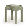 TOV Furniture Kora Cotton Jute Contract-Grade Accent Stool