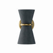 Gable Antique Natural Brass Sconce