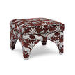 TOV Furniture Raji Leopard Performance Jacquard Ottoman