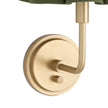 Polly Natural Brass Single Sconce