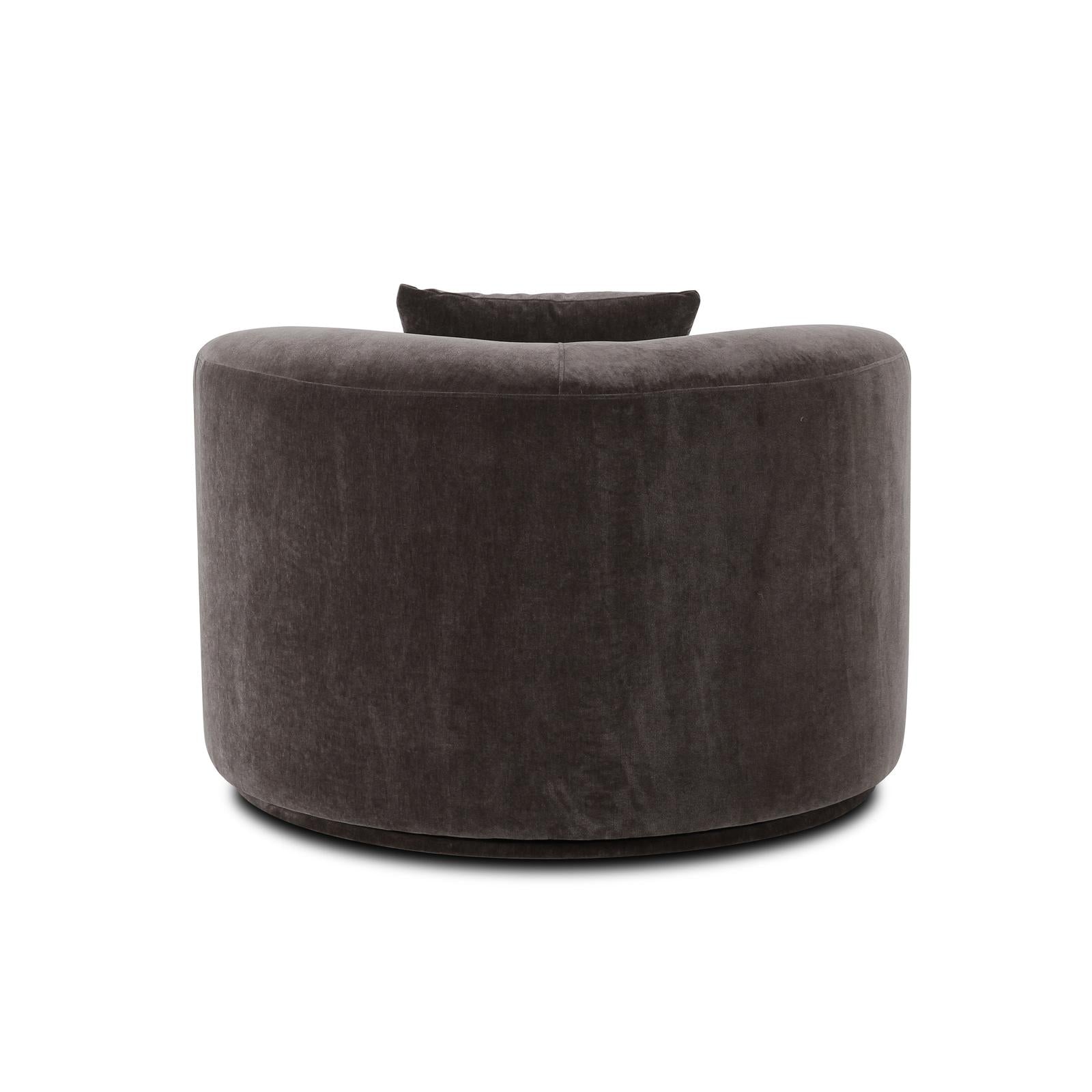 TOV Furniture Fickle Swivel Accent Chair