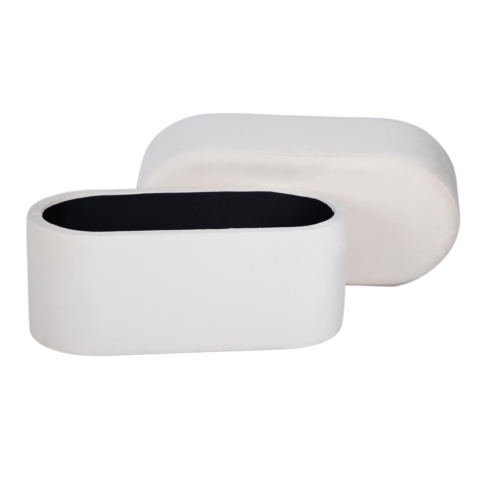 TOV Furniture Andrea Performance Velvet Storage Bench