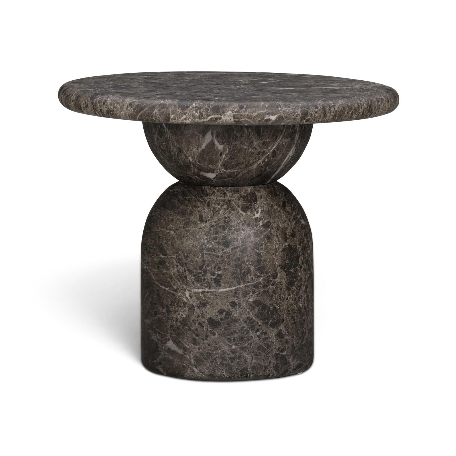 TOV Furniture Cynthia Concrete Indoor/Outdoor Side Table