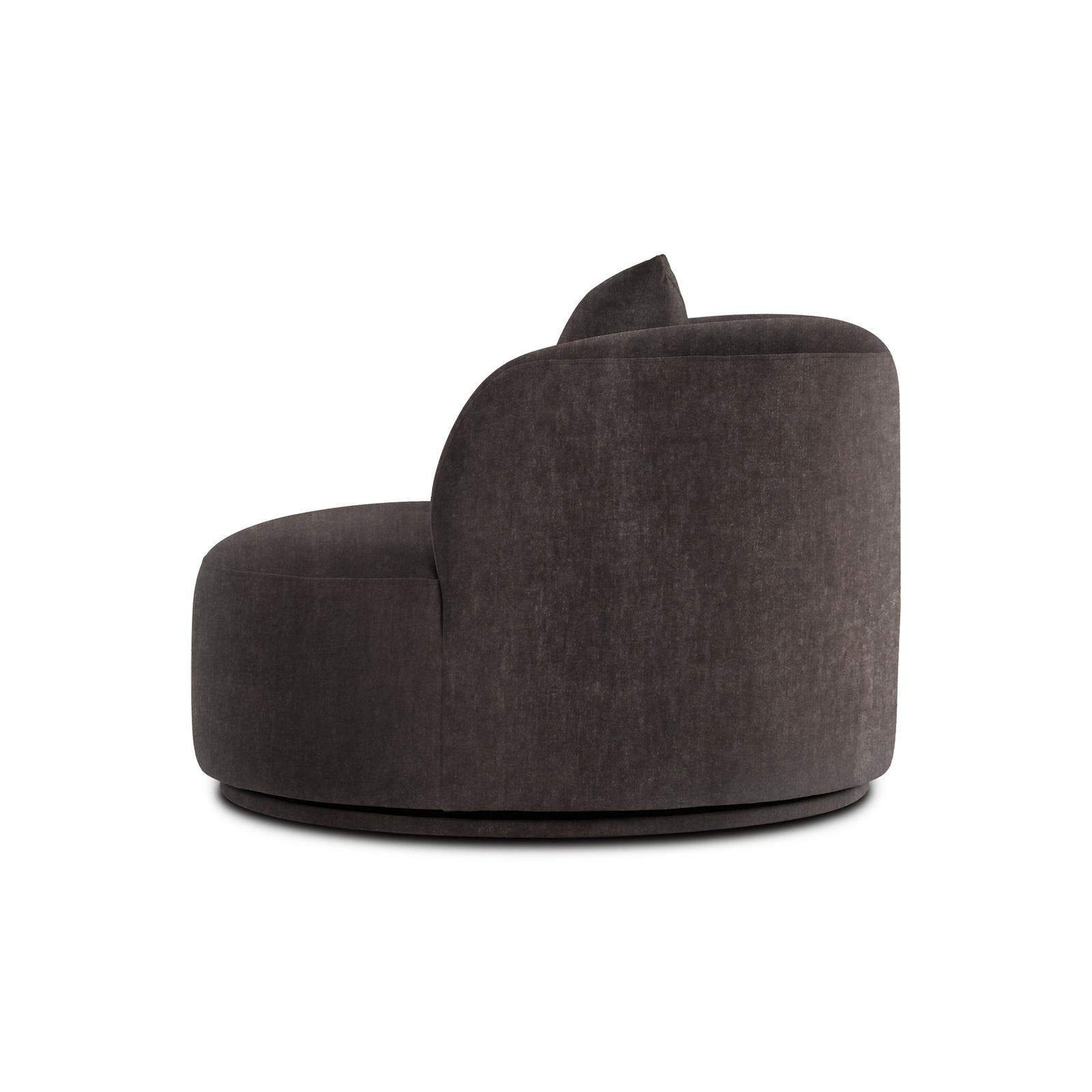TOV Furniture Fickle Swivel Accent Chair