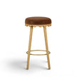 TOV Furniture Oodle Performance Vegan Mohair Bar Stool