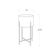 Regina Andrew Bone Drum Table