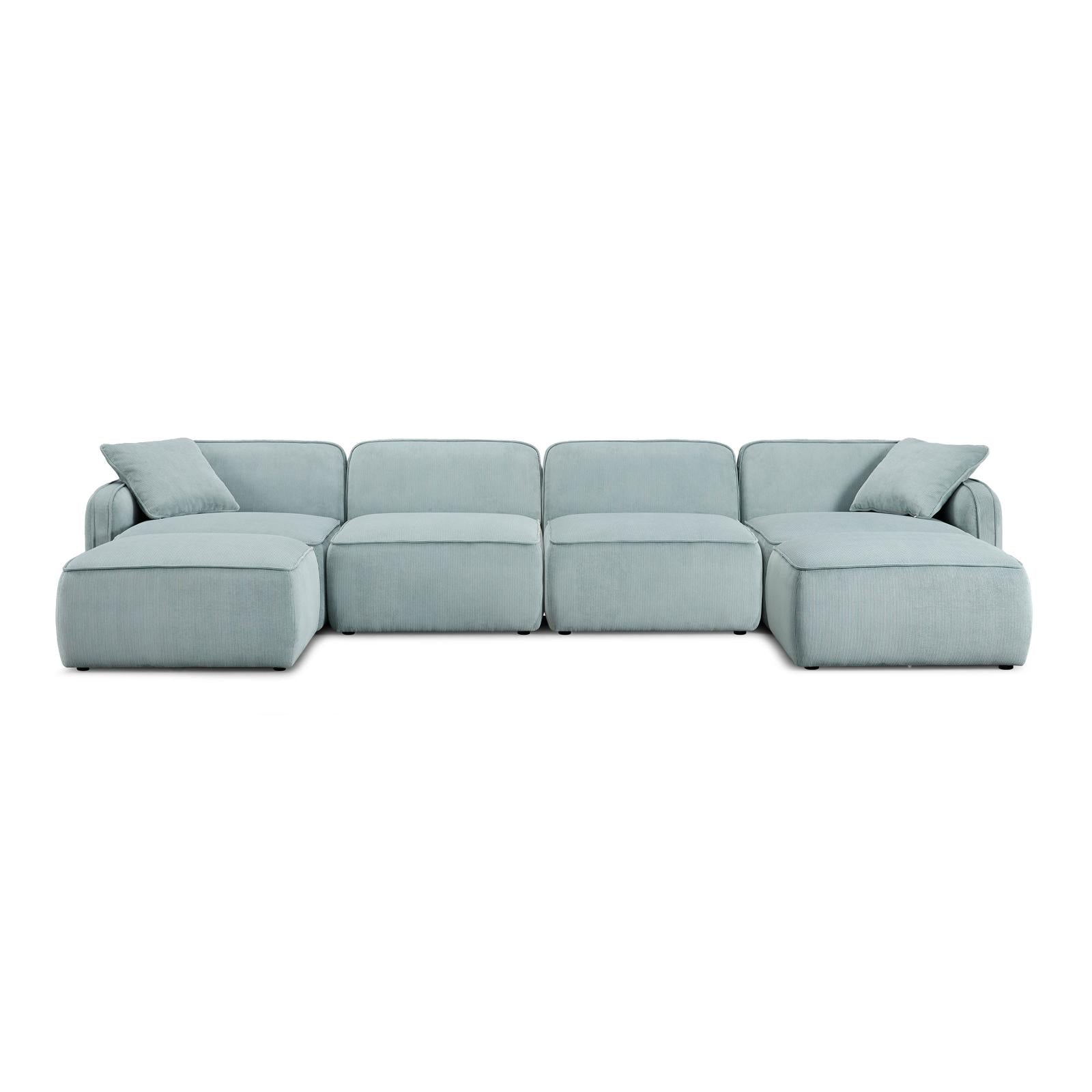 TOV Furniture Travie 6-Piece Modular U-Sectional