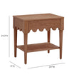 TOV Furniture Oodle Nightstand With Drawer
