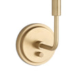 Polly Natural Brass Single Sconce