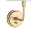 Polly Natural Brass Single Sconce