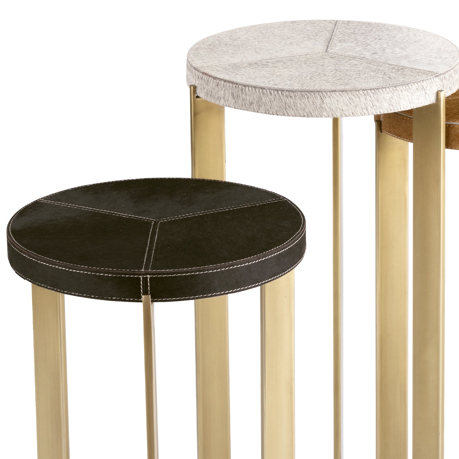 Regina Andrew Andres Hair on Hide Mixer Table Set