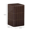 TOV Furniture Tatiana Square Concrete Indoor/Outdoor Side Table