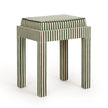 TOV Furniture Kora Cotton Jute Contract-Grade Accent Stool